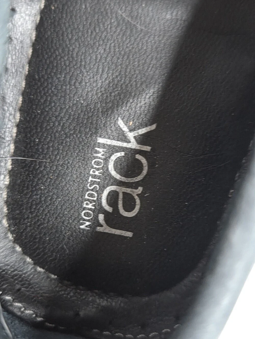Nordstrom Rack Mens Suede Slide On Driving Loafers Black Size 12 Medium